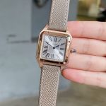 Cartier Santos Dumont 316L Steel 32*43MM Gold/Rose gold/Silver Bezel Couple Watch